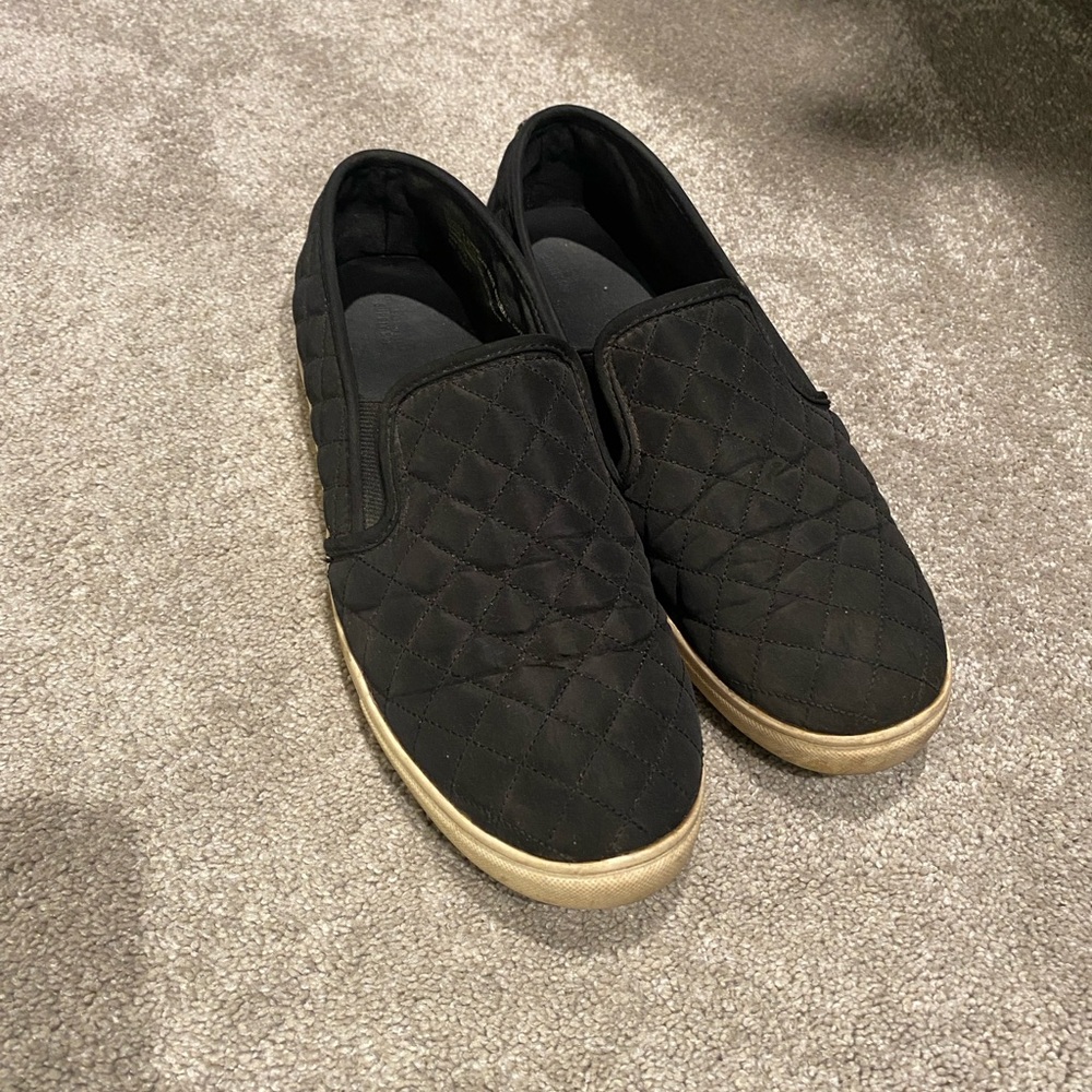 Mossimo Supply Co Black Slip-On Loafers
